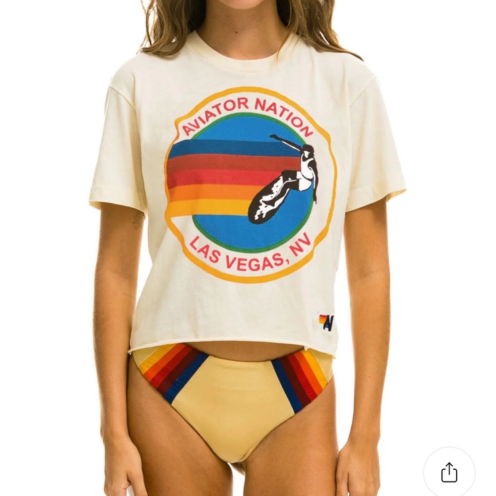 Aviator Nation Graphic Las Vegas Tee